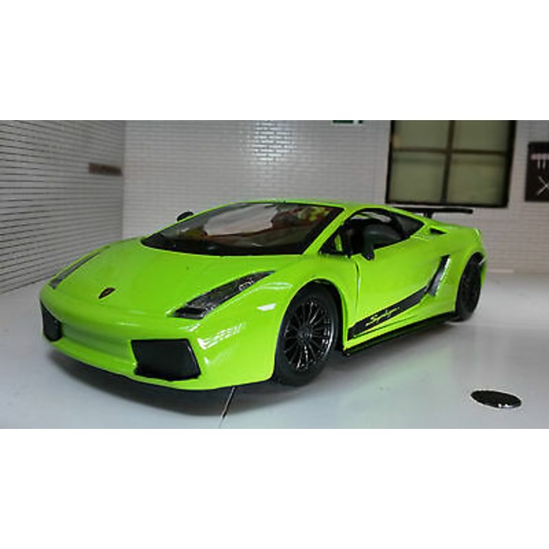 Lamborghini Gallardo Superleggera Green Bburago 1:24