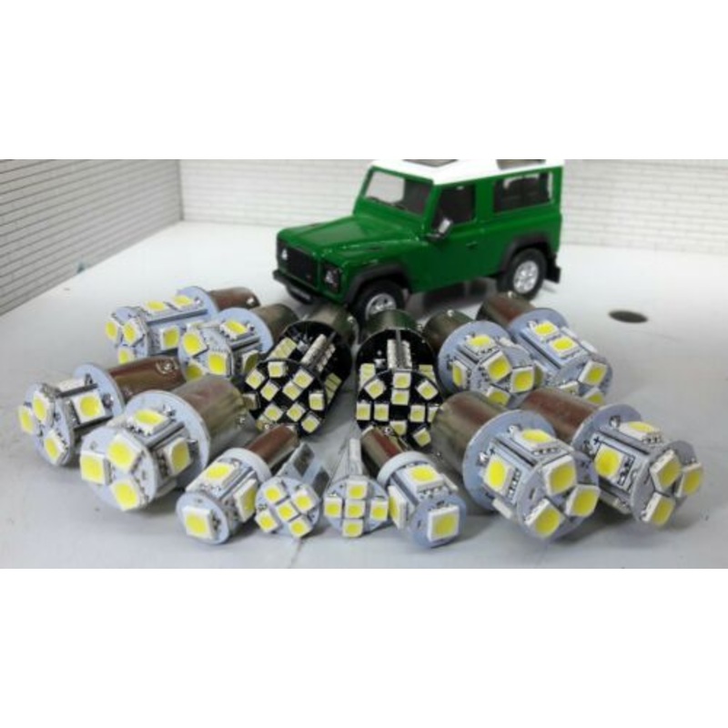 Land Rover Defender TDi V8 LED External Bulb Set Kit (No Headlights) Xenon White