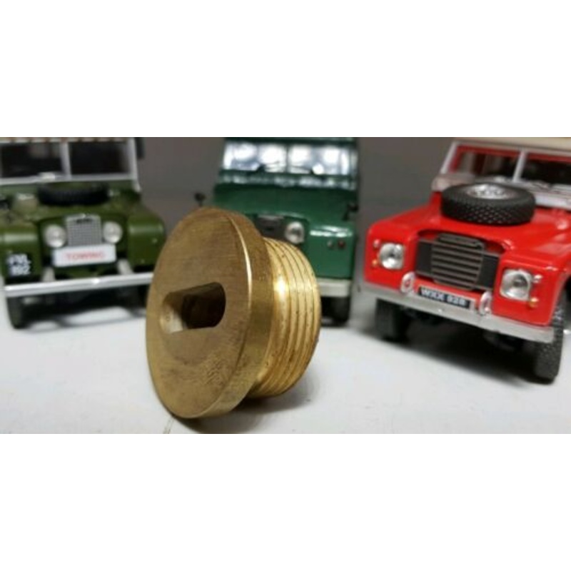 Land Rover Series 1 2 2a 3 86 88 107 109 Axle Fuel Tank OEM Brass Drain Plug