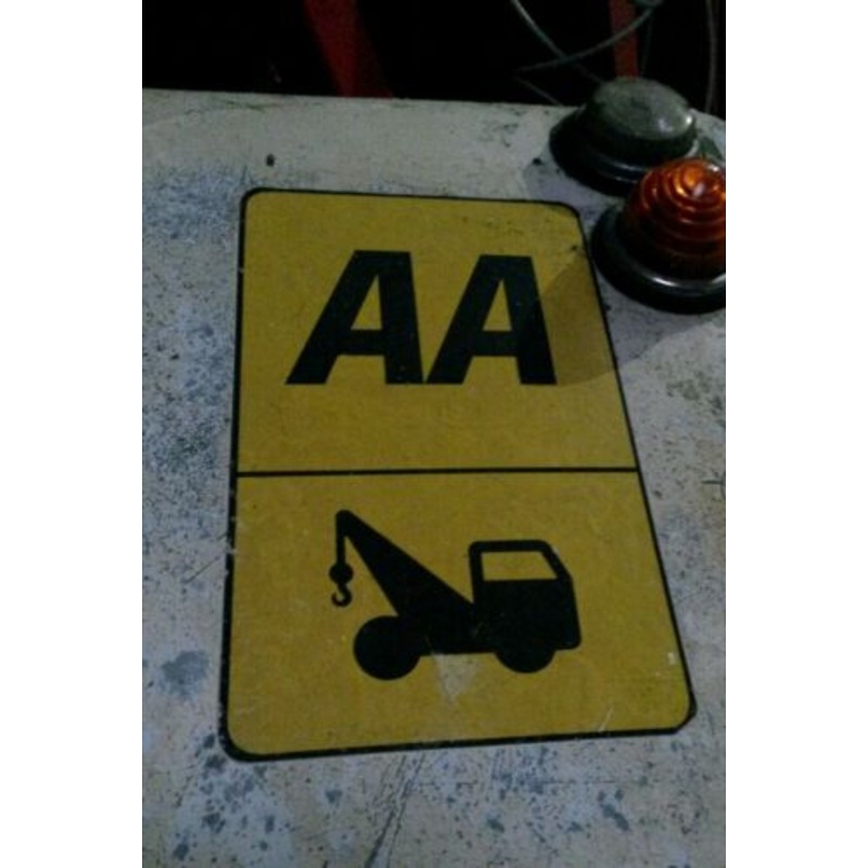 Land Rover Series 1 2 2a 3 AA Breakdown Recovery Sticker Decal Large Wing Tub