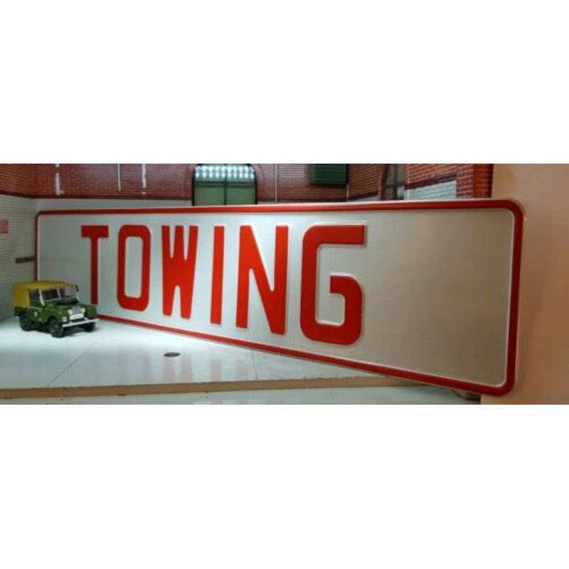 Land Rover Series 1 2 2a Breakdown Recovery Pressed Towing Plate Classic Vintage