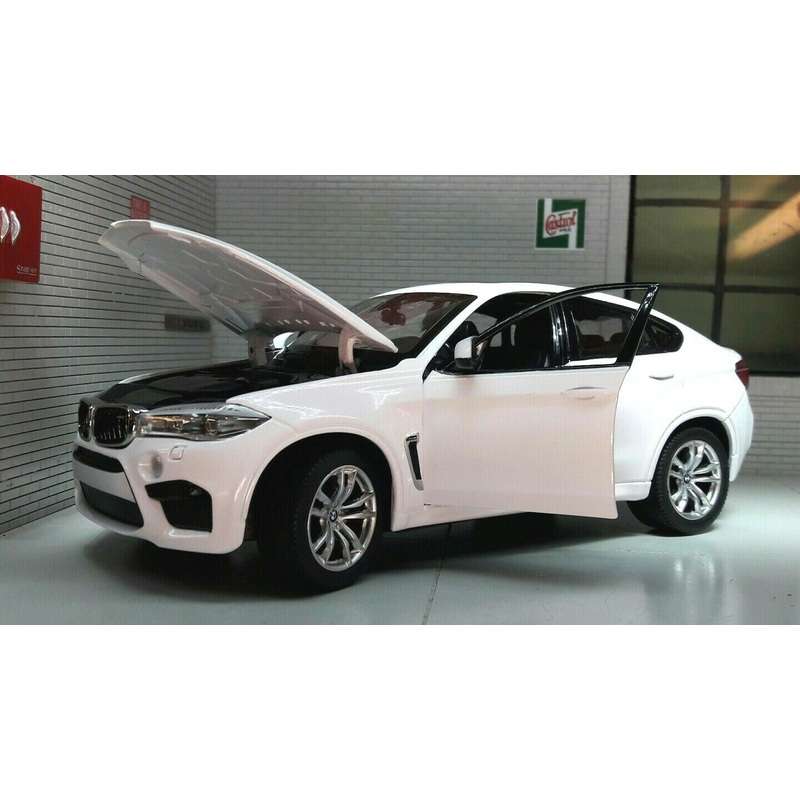 BMW X6 X6M 4x4 White 2018 4.4 V8 F16 Rastar 1:24