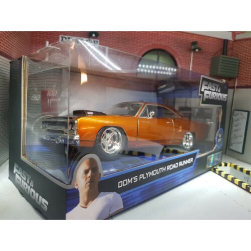 Fast And Furious Doms Plymouth Road Runner Tokyo Drift 1970 Jada 1:24
