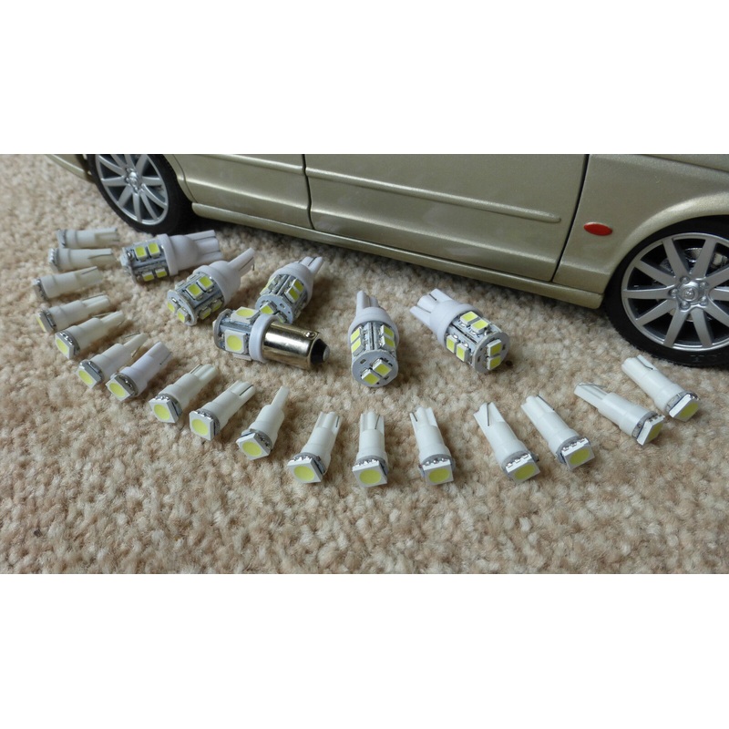 Jaguar XJS Complete Dash Instrument LED Bulb Set Upgrade (Choice Of Colour)