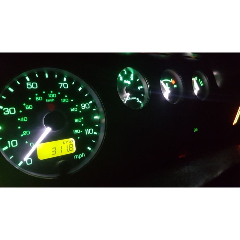 Land Rover Defender 90/110 TD5 SMD Instrument LED Bulb kit - Choice of Colour