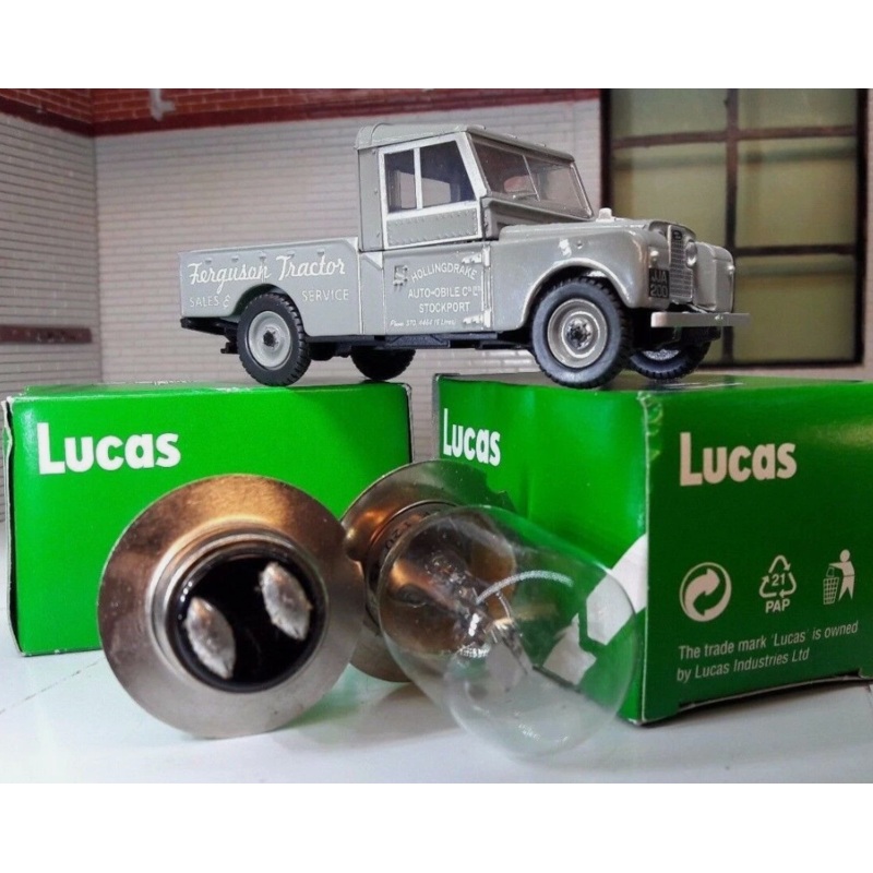 513314 OEM Lucas Headlight Headlamp Bulbs x2 LHD NADA