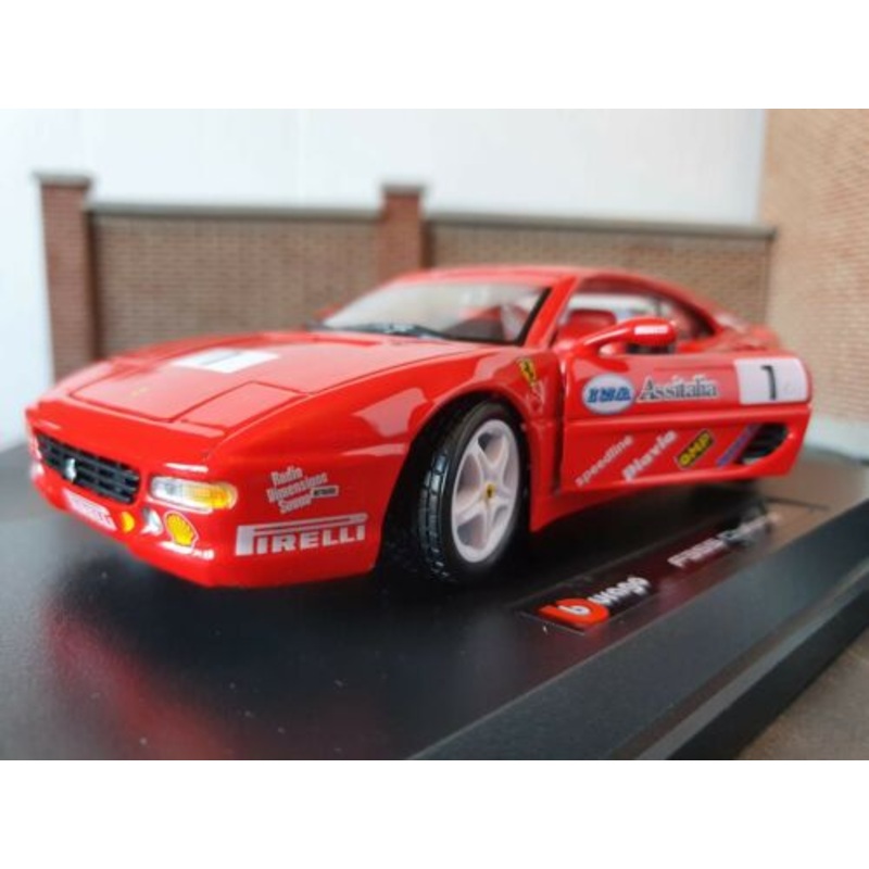 Ferrari 1997 F355 Challenge Italia V8 Bburago 1:24