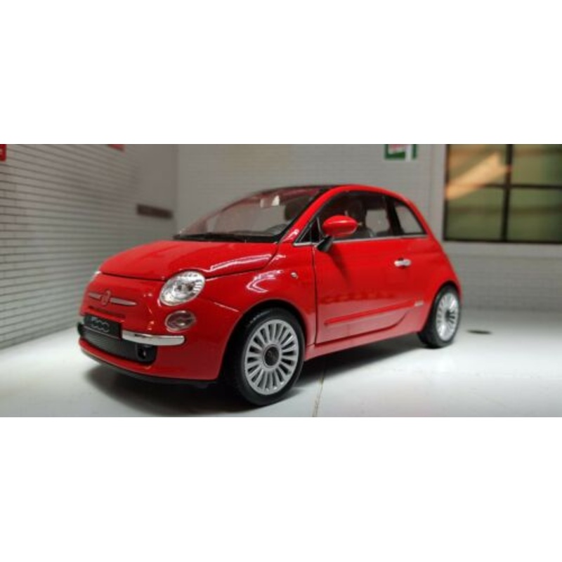 Fiat 500 22514 Welly 1:24|Red