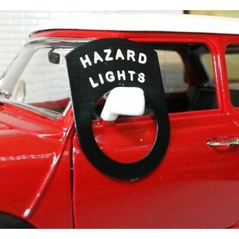 Hazard Lights Toggle Switch Tag