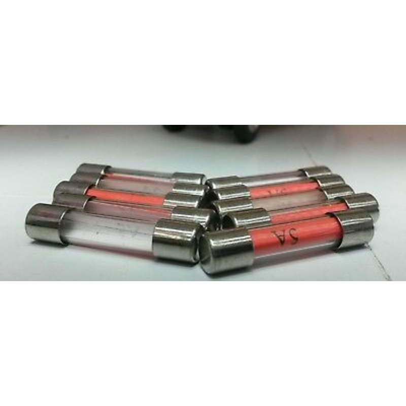 Land Rover Defender Series Military Glass Cartridge Fuses x10 OEM (Choice of Amp)