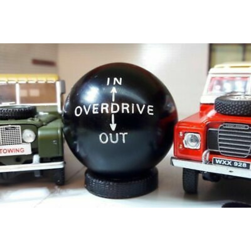 Land Rover Fairey Overdrive Gearbox Gear Stick Selector Round Knob Series 1 2 2a & 3