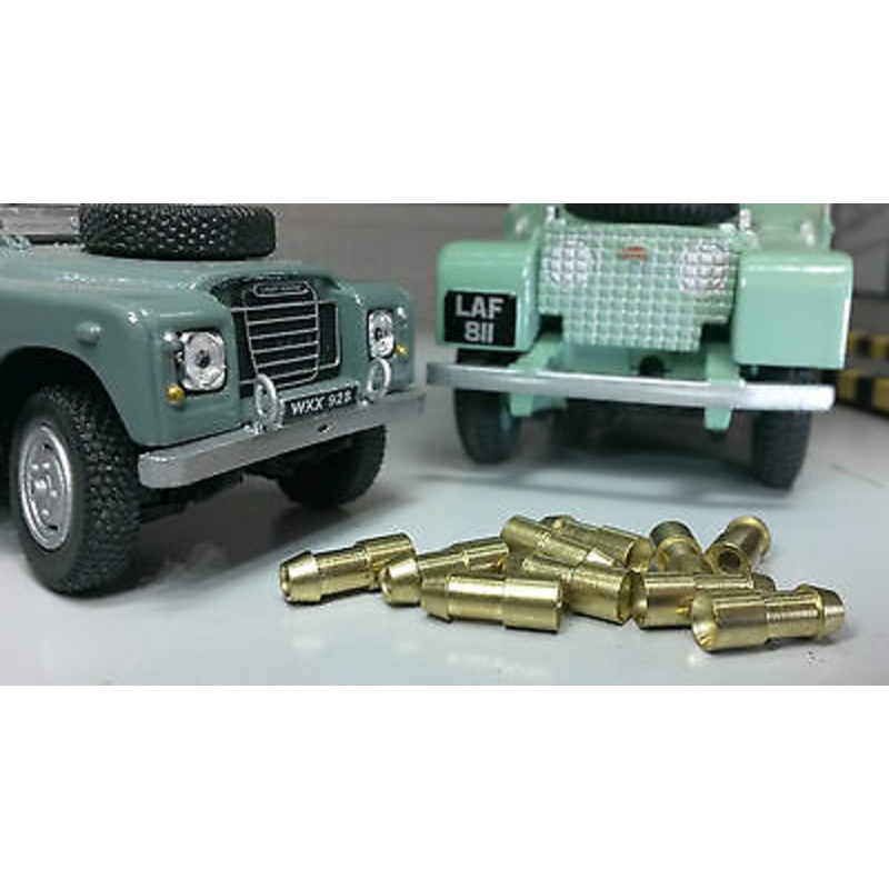 Land Rover Series 1 2 2a 2b 3 Lucas Brass 4.7mm Bullet Loom 1.6mm Wire Connector