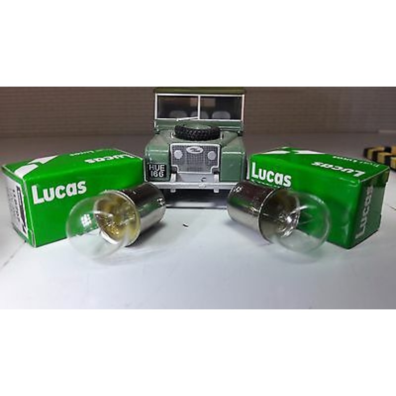 Land Rover Series 1 80 Dash Instrument Filament Light Bulbs OEM Gen Lucas BA15S