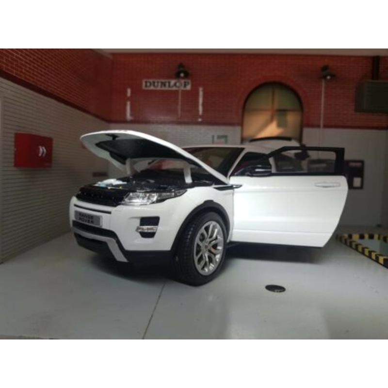 Range Rover Evoque Coupe 2 Door White 2011 GT Autos 1:18