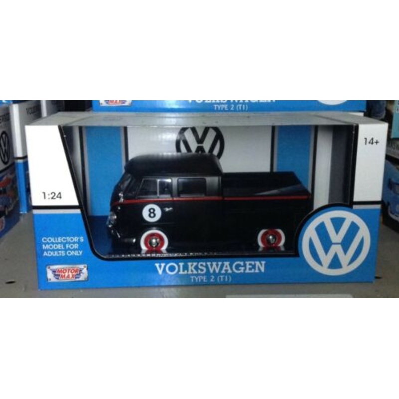 Volkswagen VW T1 Type 2 Double Cab Pickup 79562 Motormax 1:24