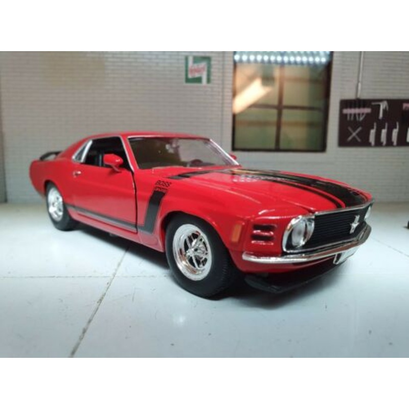 Ford 1970 Mustang 302 GT Boss 22088 Welly 1:24