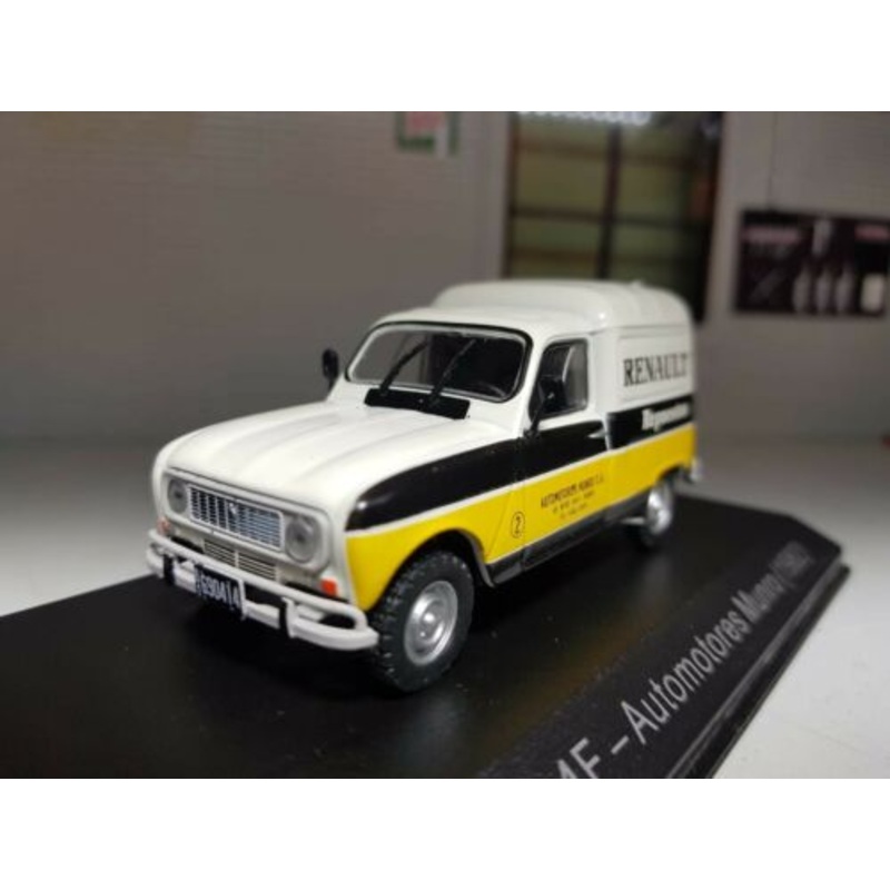 Renault 4 Van 4F Munro 1982 Diecast IXO Atlas 1:43
