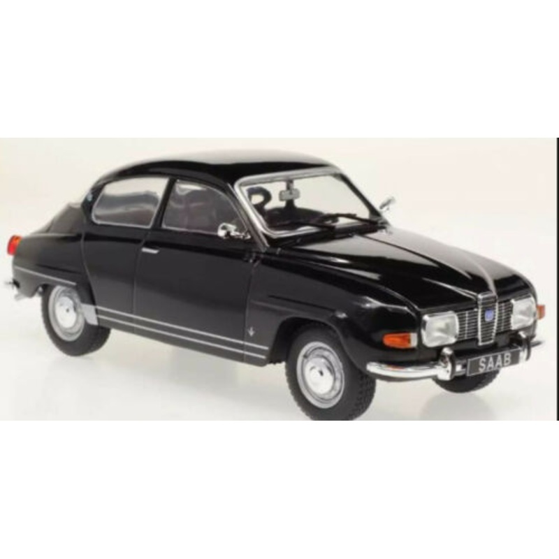 SAAB 96 V4 1970 Black Whitebox 1:24