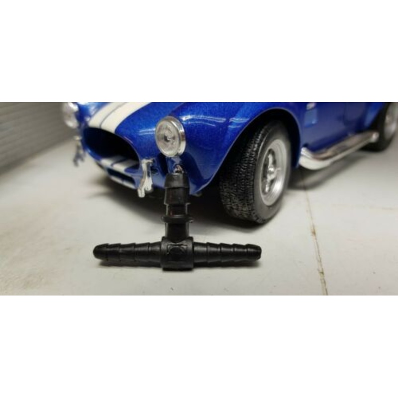 Windscreen Screenwash Washer Tube 3 way T Piece Pipe Connector Adapter 4.7-3.2mm