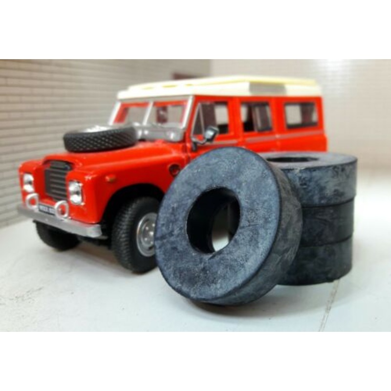 4x Fuel Tank Mounting Rubber Bushes Land Rover Series 2 2a 3 Defender 109 LWB