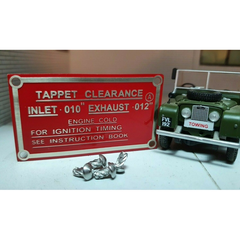 Land Rover Series 1 80 Rocker Cover Tappet Plate 213245