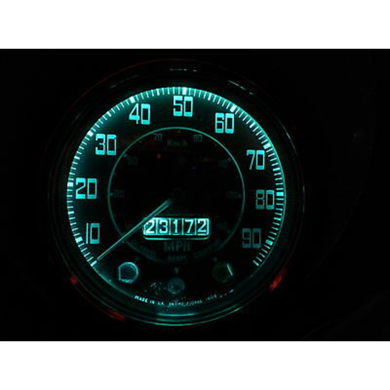Land Rover Series 3 Dash Gauge Light Bulbs 8x LED BA7S E10 Fitting Set Kit