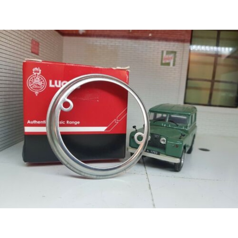 Lucas L638 L639 Light Stainless Chrome Bezel Trim Ring
