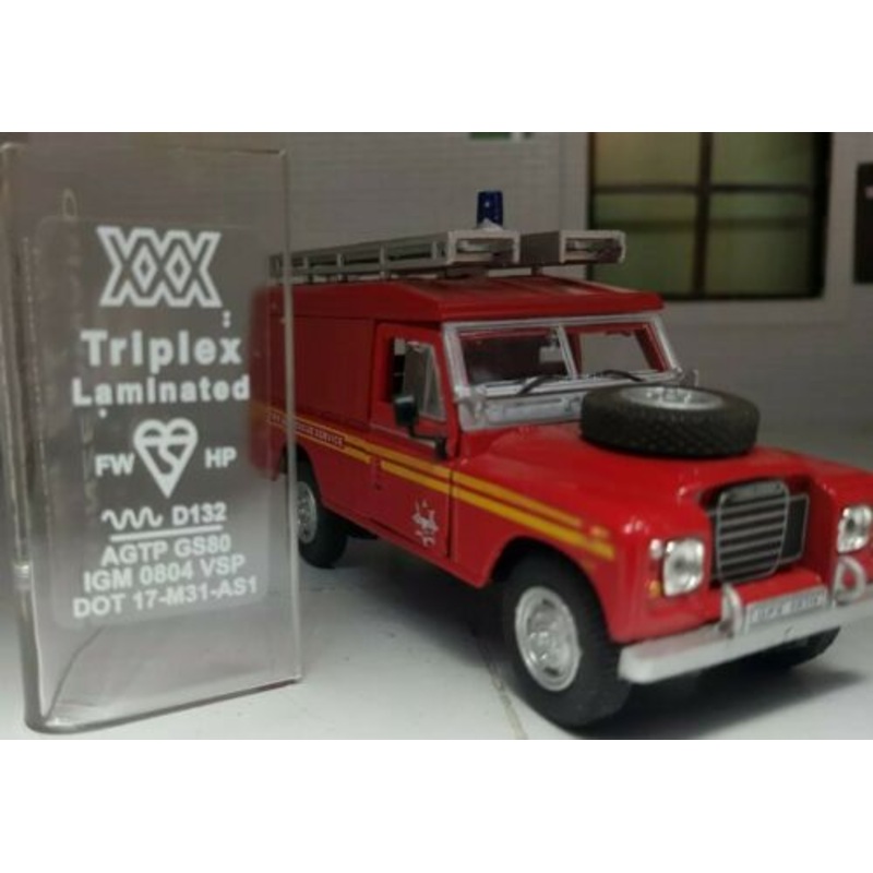 Triplex Laminated Windscreen Label Decal Land Range Rover Classic Series 2a 3