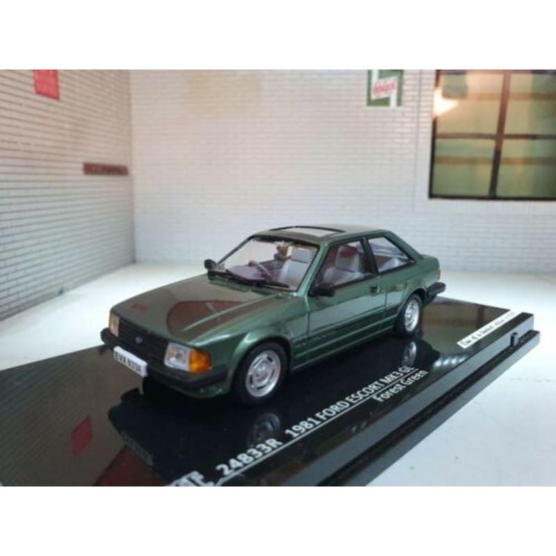 Ford Escort GL Mk3 Ltd Edition 1981 Green RHD Vitesse 1:43