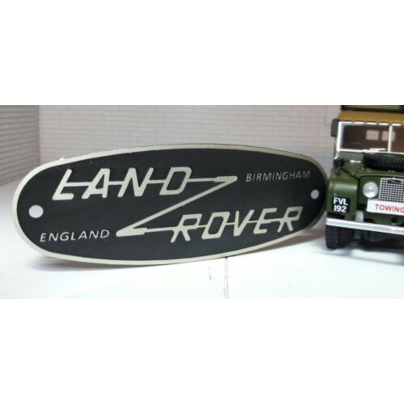 Toylander Electric Child Car Series 1/2 Scale Etched Birmingham Tub Grille Badge