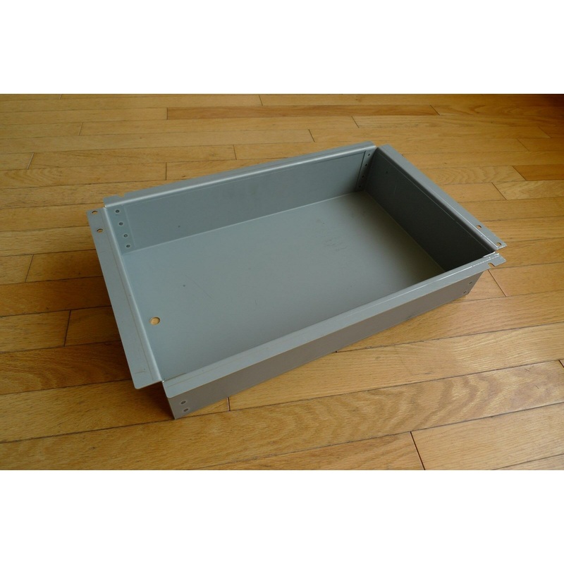 Twin Battery Well Tray Seat Box Tool Locker for Land Rover Series 2 2a 3