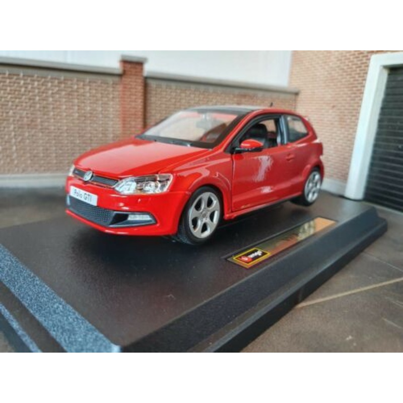 Volkswagen Polo GTI Mark 5 V Red Mk5 Volkswagen 21059 Bburago 1:24
