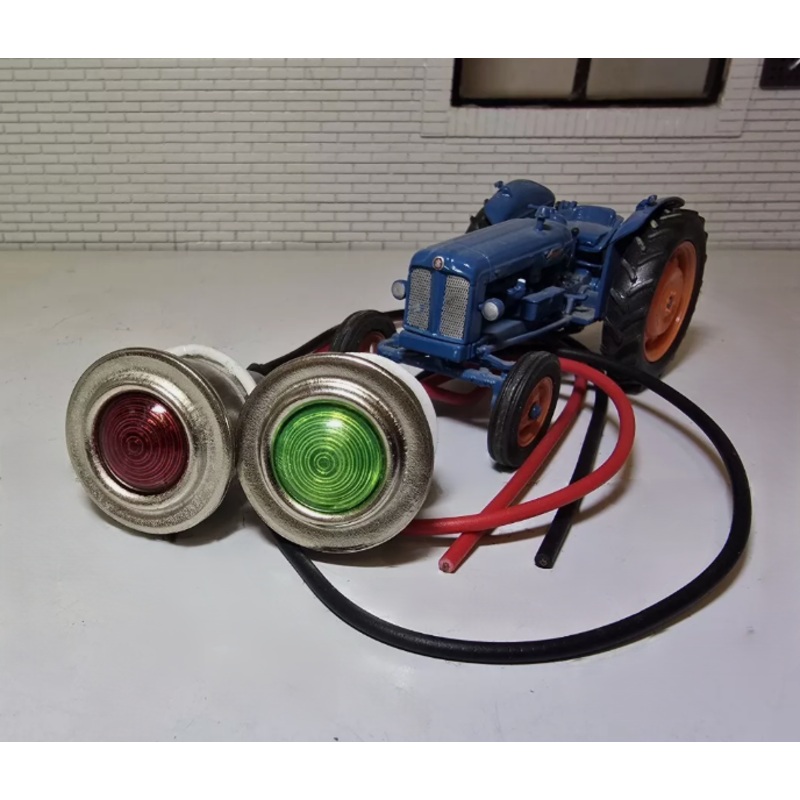 Fordson Dexta Super Dash Instrument Panel Warning Lights & Bulb Holders
