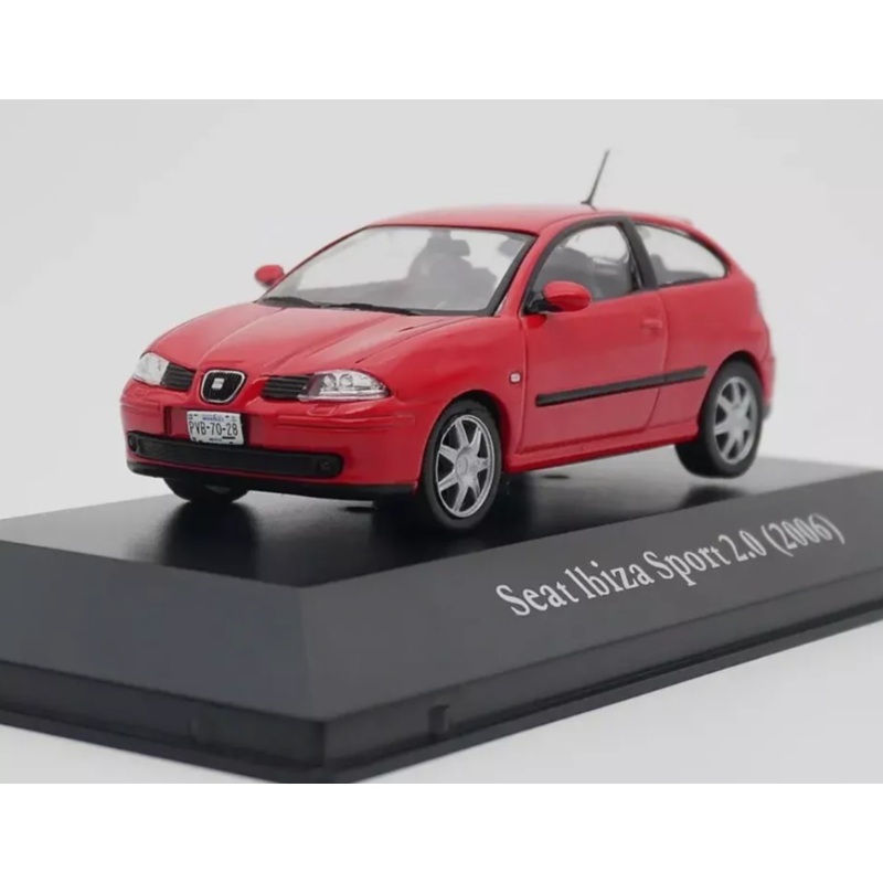 Seat Ibiza 2006 Mk3 Sport DeAgostini 1:43