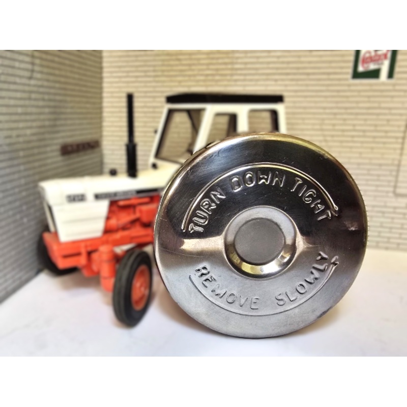 Vented Stainless Tractor Fuel Filler Cap 70mm