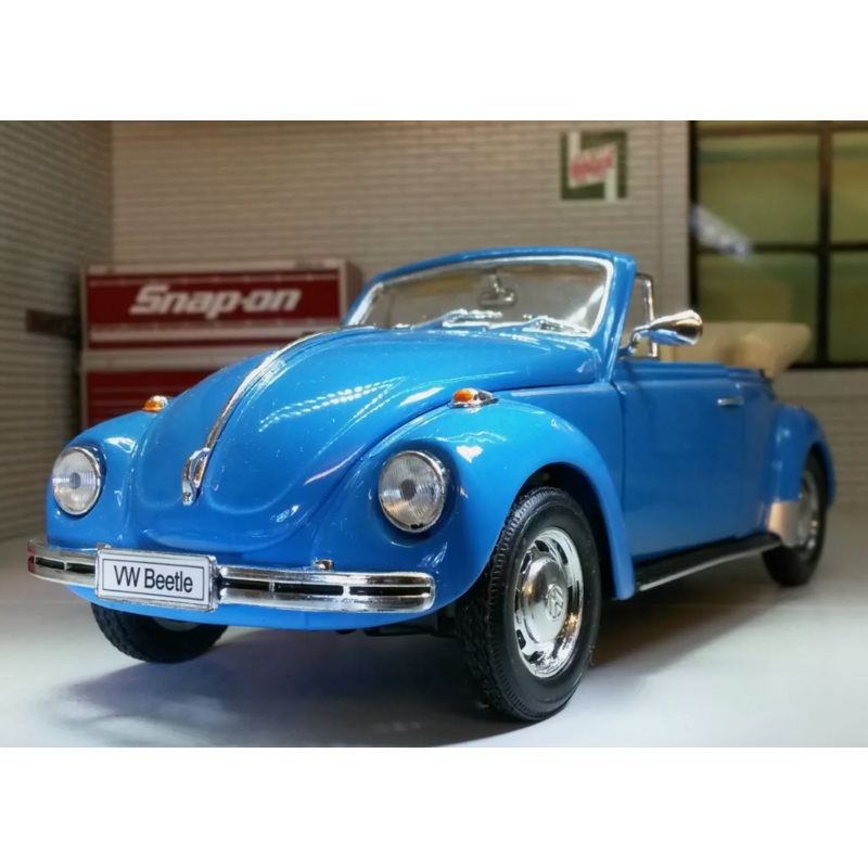 Volkswagen Beetle Convertible Cabriolet 22091 Welly 1:24