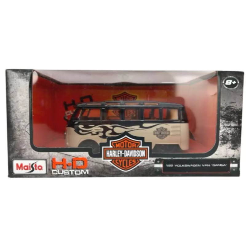 Volkswagen T1 Samba Custom Harley Davidson 32192 Maisto 1:24