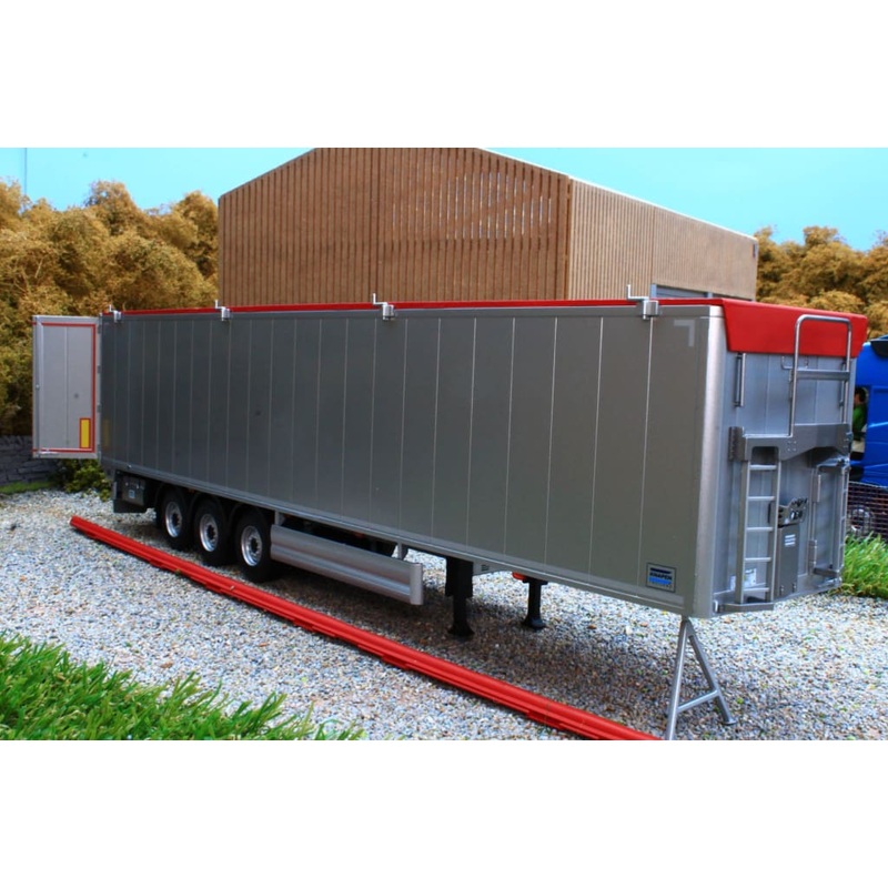 MM2016-01 Marge Models Knapen Walking Floor Lorry Trailer with Red Cover