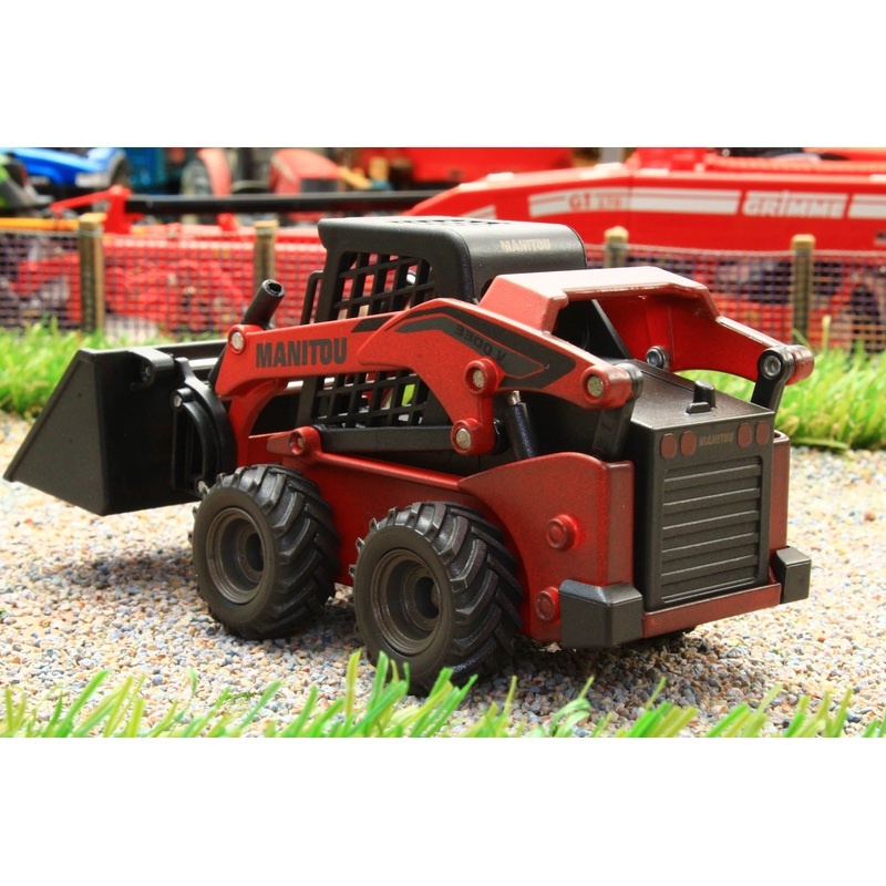 3049(w) WEATHERED SIKU MANITOU 3300V SKID STEER LOADER