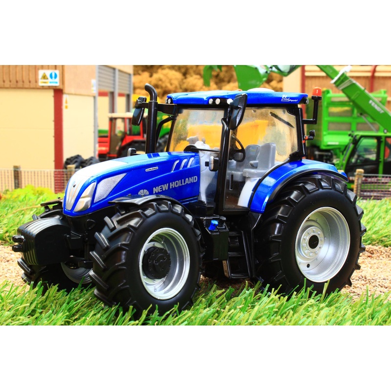 43319 Britains New Holland T6-180 Blue Power Tractor