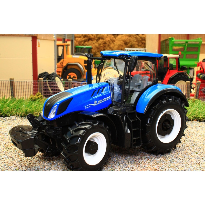 BUR44066AA Burago 1:32 Scale New Holland T7.315 HD 4WD Tractor