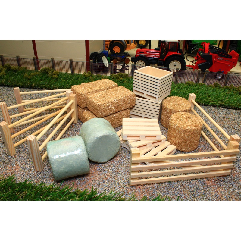 KG0253 Kids Globe 19pce Farm Accessory Set