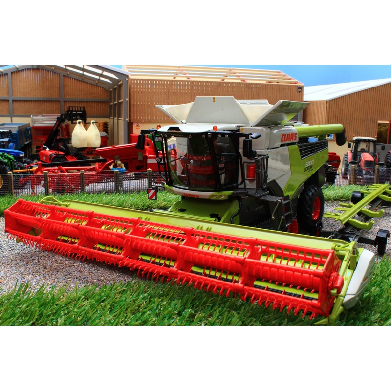 MM2028 MARGE MODELS CLAAS LEXION 6800 TERRA TRAC COMBINE HARVESTER WITH VARIO 930 HEADER
