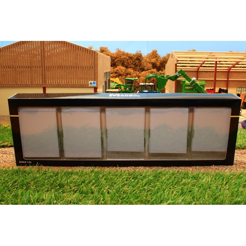 MM2232 Marge Models 132 Scale L Shaped Retaining Walls 10 pcs