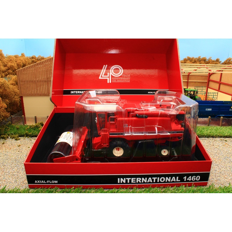 REP240 Replicagri Case IH 1460 Combine Harvester 40 Year Anniversary Celebration Model