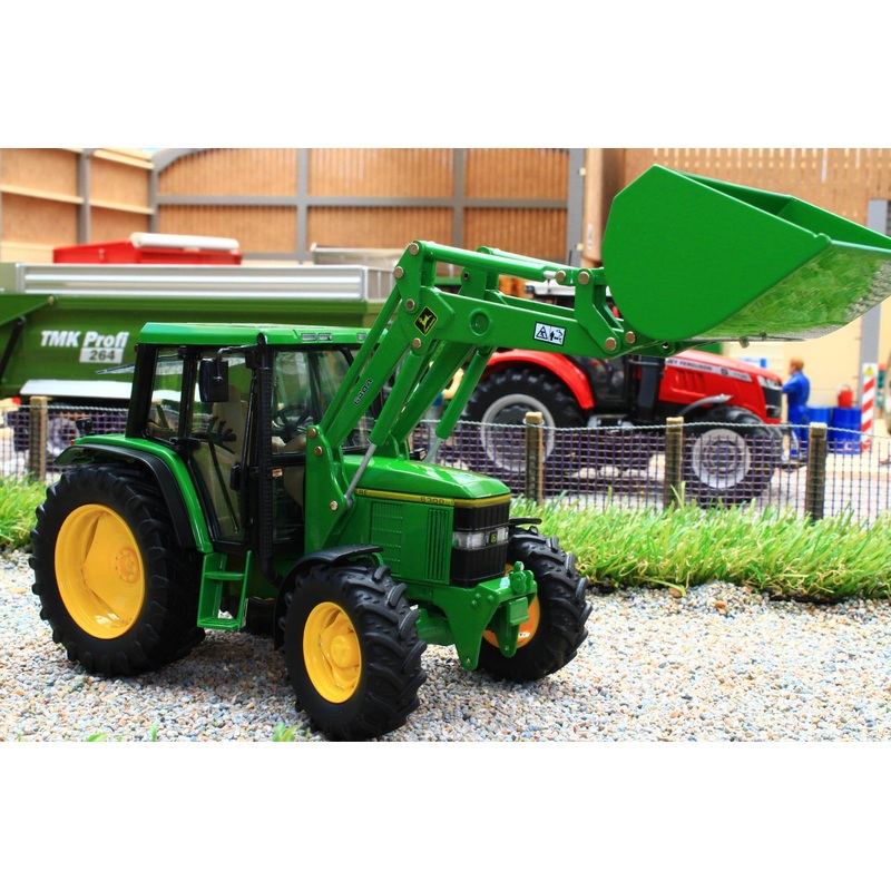 SCH07733 Schuco John Deere 6300 Tractor with 640A Loader (1:32 Scale)
