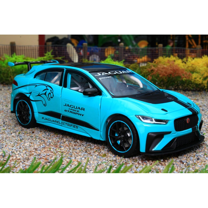 TAY32110010 Tayumo 1:32 Scale Jaguar I-PACE e Trophy Race Car NEW!