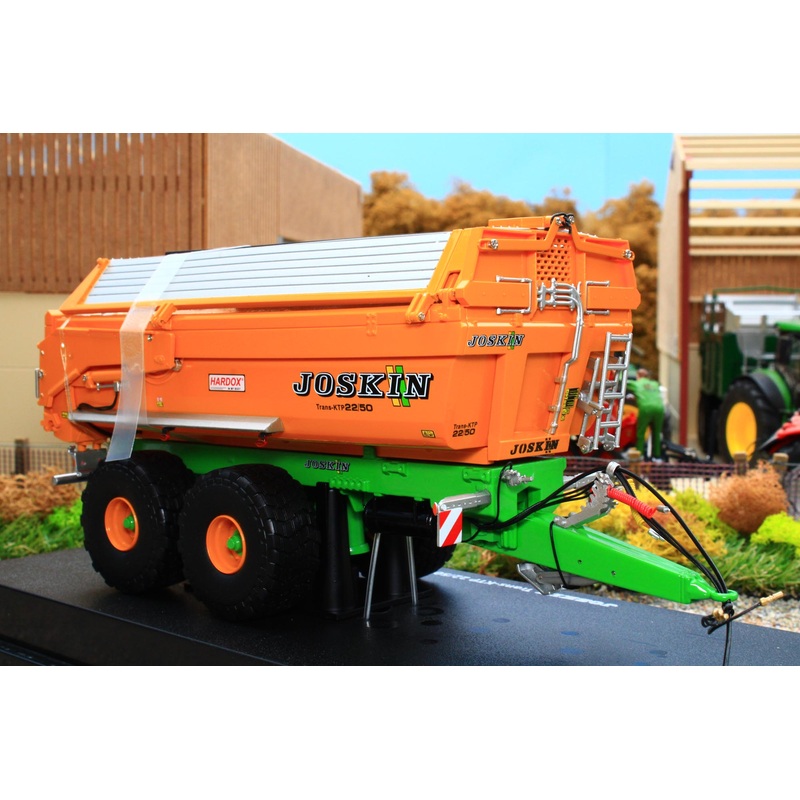 UH6354 Universal Hobbies Joskin Trans-KTP 22-50 Twin Axle Trailer with Rigid Cover SPECIAL OFFER 10 off!