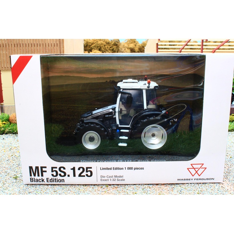 UH6451 Universal Hobbies Massey Ferguson 5S.125 Black - Limited Edition 1000pcs