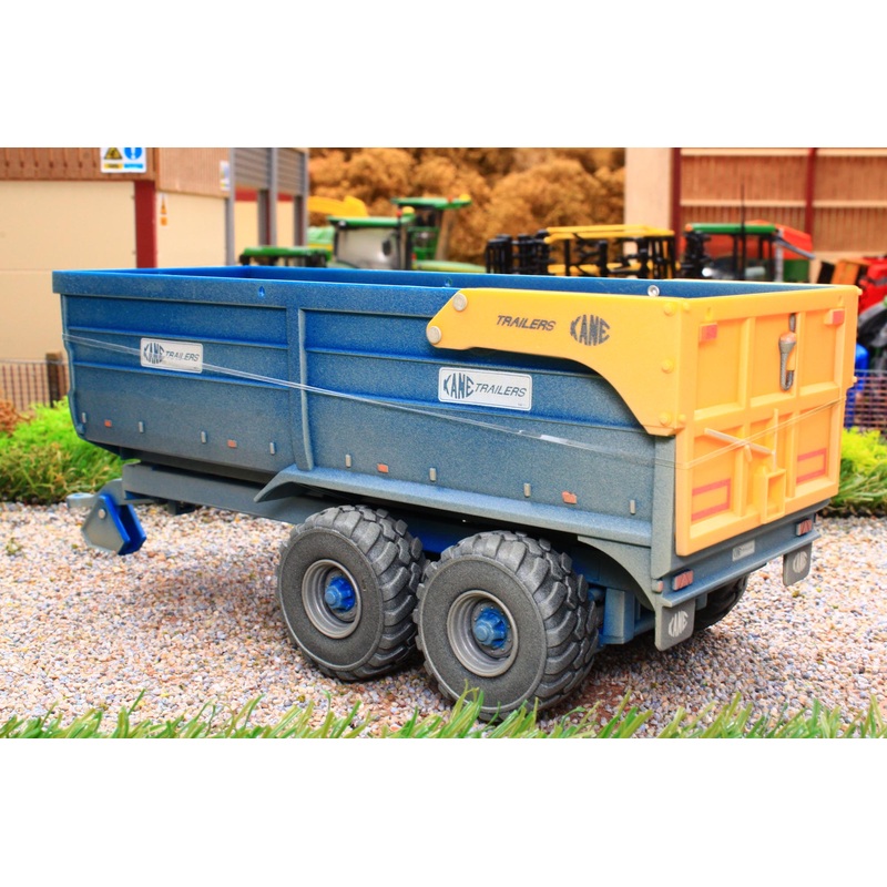42701A1(w) Weathered Britains Kane 16T Grain Trailer Trailer (Dusty Effect)